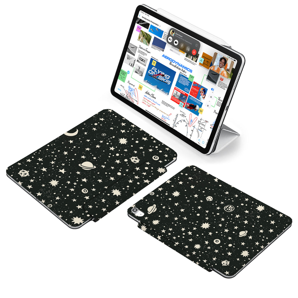 the VistaCase Personalized iPad Slim Fit Case with Space design,  Made to order, you can personalize it further by adding a monogram or your signature to the design, making it the perfect personalized gift.