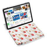 the VistaCase Personalized iPad Slim Fit Case with Sweet design,  Designed with convenience in mind, the case automatically wakes your iPad when opened and puts it to sleep when closed.