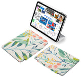 the VistaCase Personalized iPad Slim Fit Case with Pink Flower design,  Made to order, you can personalize it further by adding a monogram or your signature to the design, making it the perfect personalized gift.