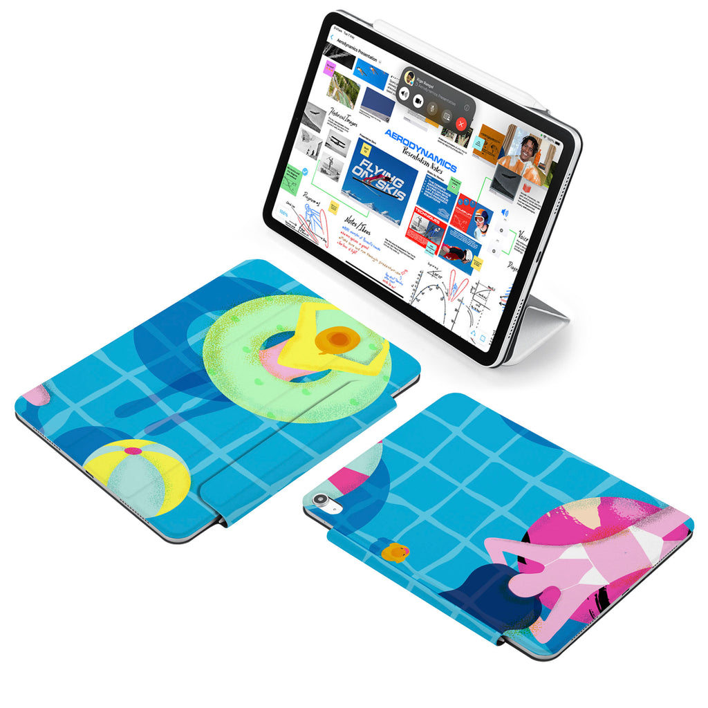 the VistaCase Personalized iPad Slim Fit Case with Beach design,  Made to order, you can personalize it further by adding a monogram or your signature to the design, making it the perfect personalized gift.