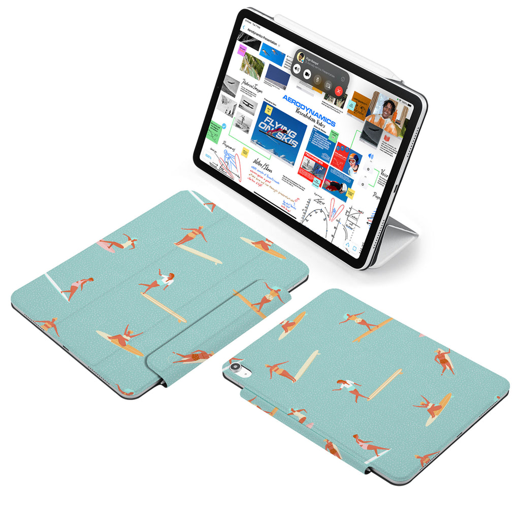 the VistaCase Personalized iPad Slim Fit Case with Summer design,  Made to order, you can personalize it further by adding a monogram or your signature to the design, making it the perfect personalized gift.