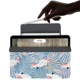 the VistaCase Personalized iPad Slim Fit Case with Bird design,  The case includes built-in storage and a cutout for easy magnetic attachment of your Pencil, ensuring it's always within reach.