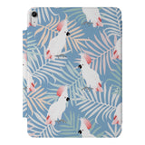 the VistaCase Personalized iPad Slim Fit Case with Bird design,  Crafted with a durable fabric exterior and a soft interior lining.