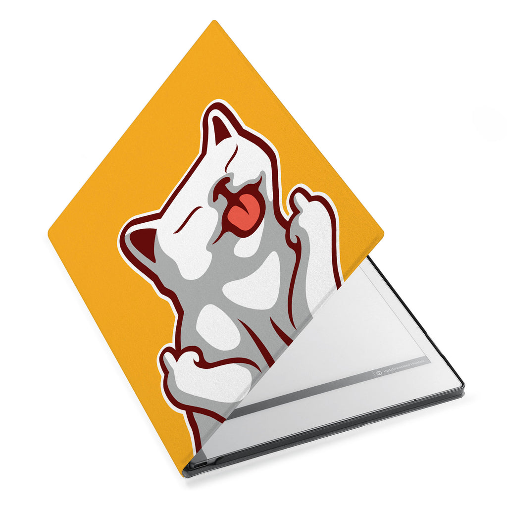 The Personalized VistaCase reMarkable Pen Holder CasewithCat Fun design adds a touch of elegance to your device.