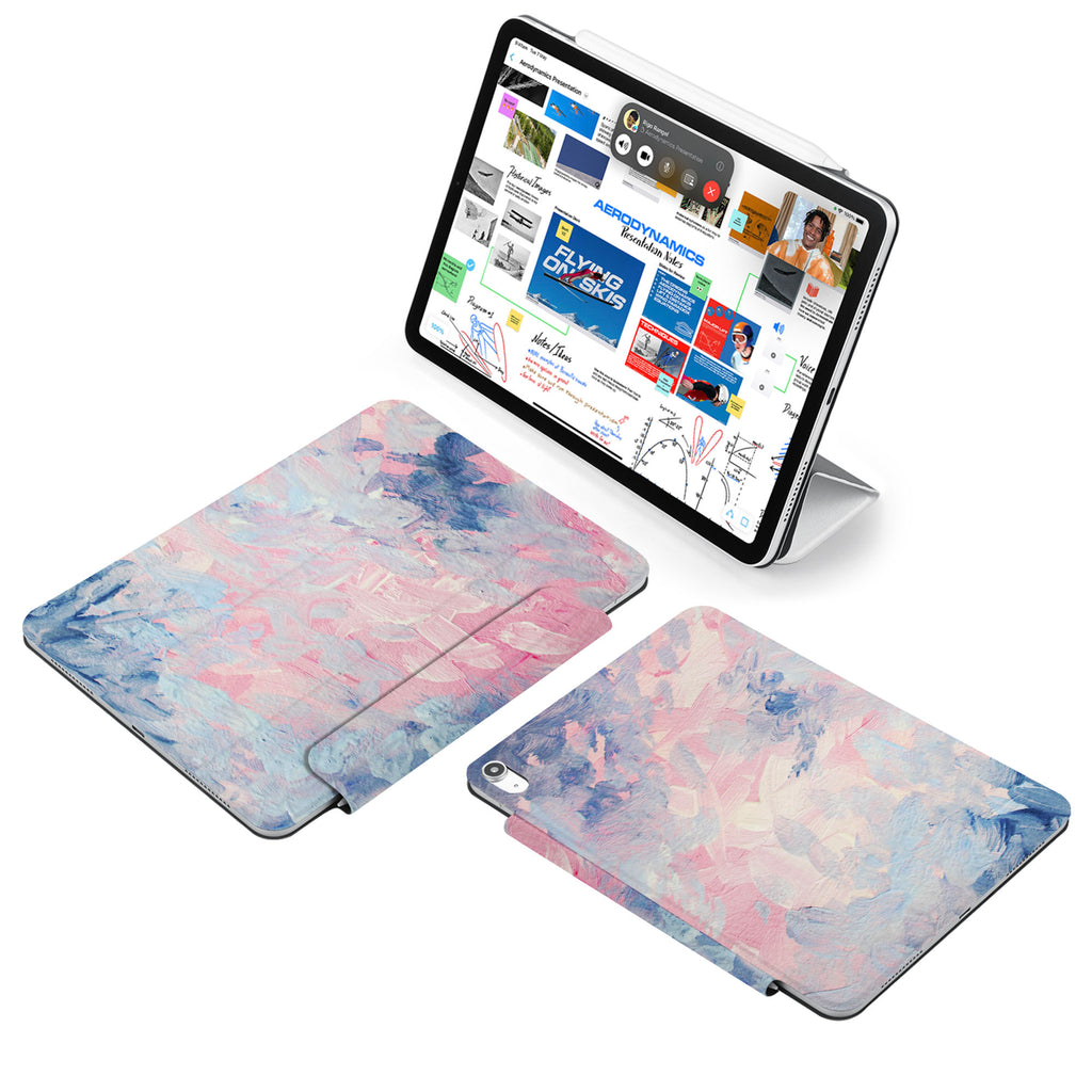 the VistaCase Personalized iPad Slim Fit Case with Oil Painting Abstract design,  Made to order, you can personalize it further by adding a monogram or your signature to the design, making it the perfect personalized gift.