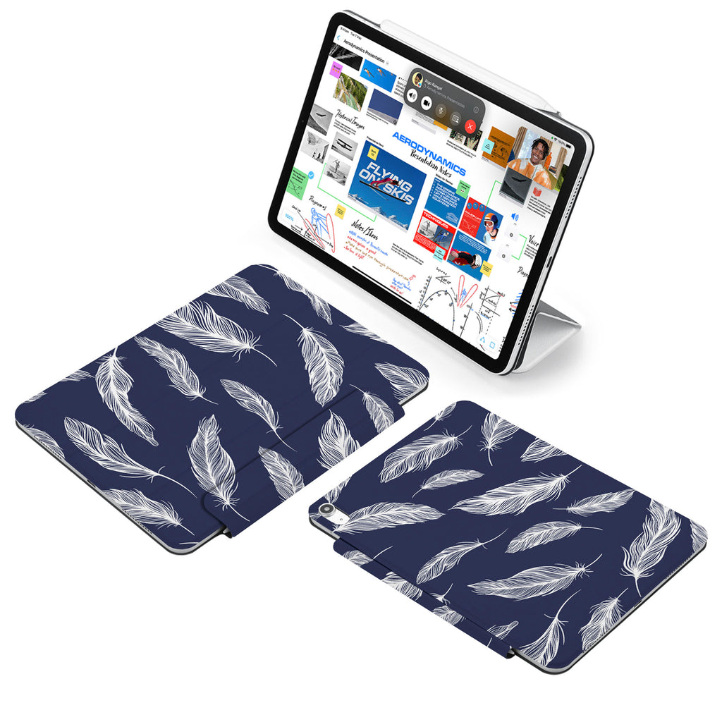 the VistaCase Personalized iPad Slim Fit Case with Feather design,  Made to order, you can personalize it further by adding a monogram or your signature to the design, making it the perfect personalized gift.