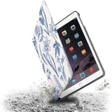 Drop protection from the personalized iPad folio case with Flower design