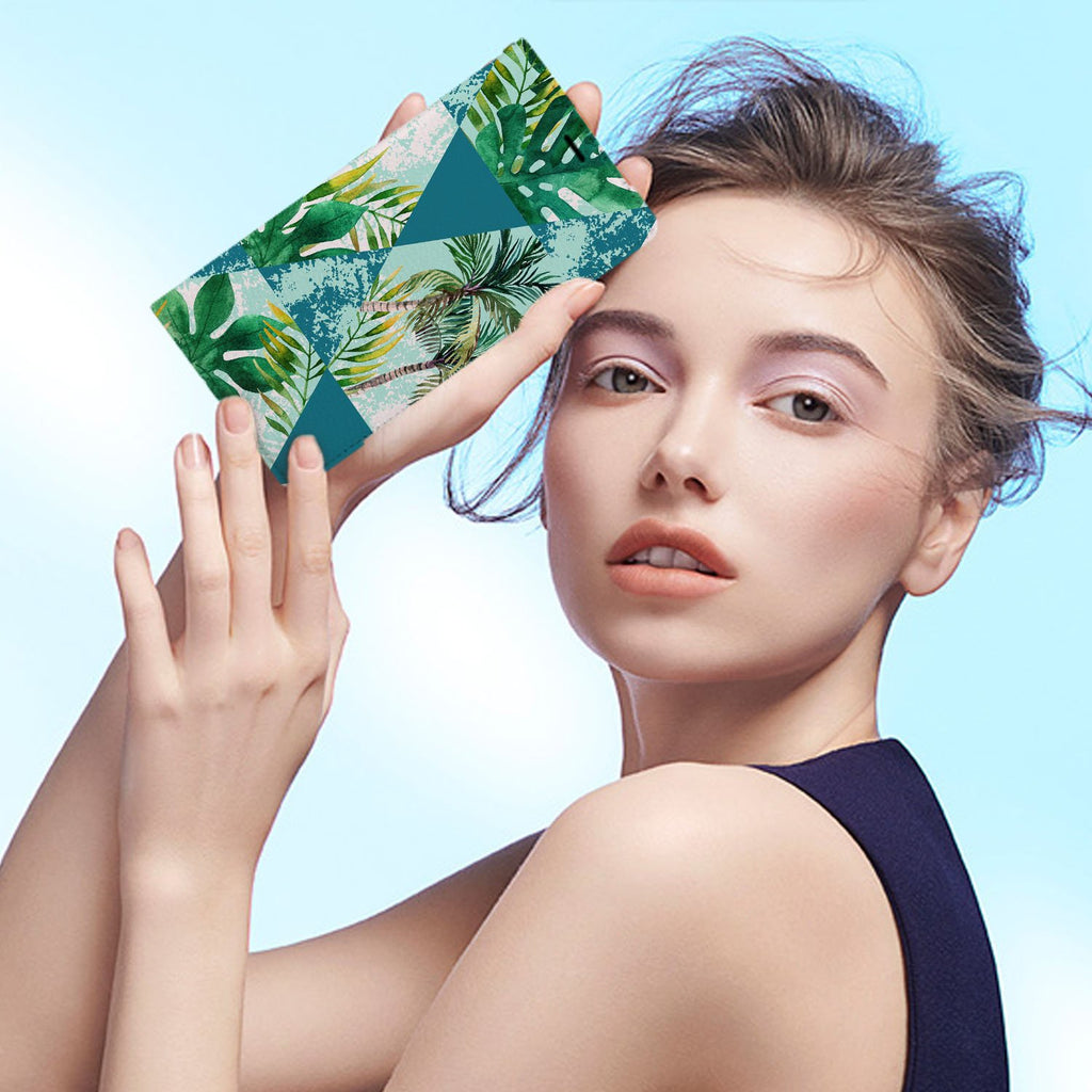 Personalized Huawei Wallet Case with Geometric Flower desig marries a wallet with an Samsung case, combining two of your must-have items into one brilliant design Wallet Case.