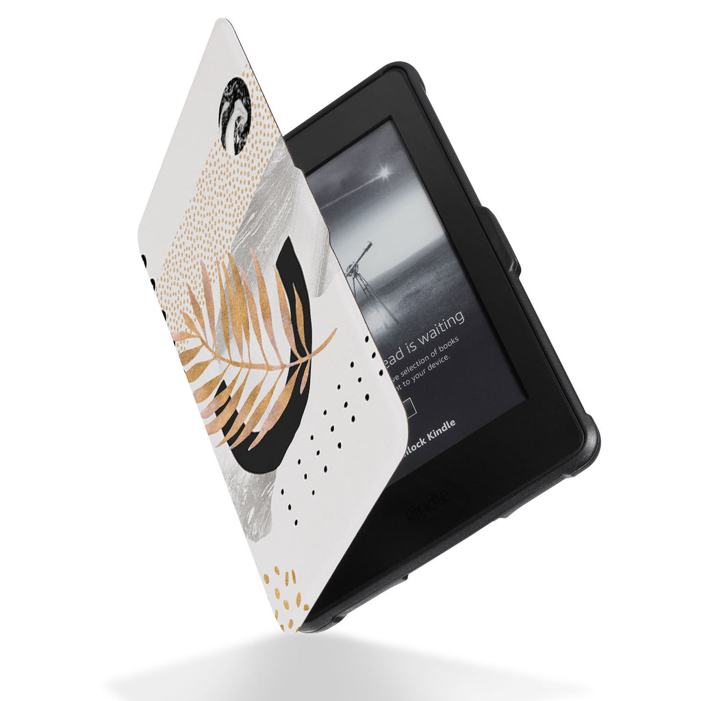 Reinforced rubber bumpers on the corners to protect your Kindle Paperwhite