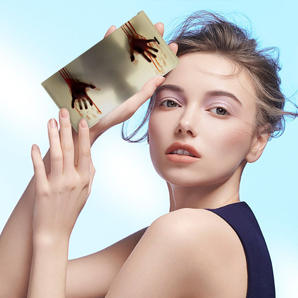 Personalized Huawei Wallet Case with Horror desig marries a wallet with an Samsung case, combining two of your must-have items into one brilliant design Wallet Case.