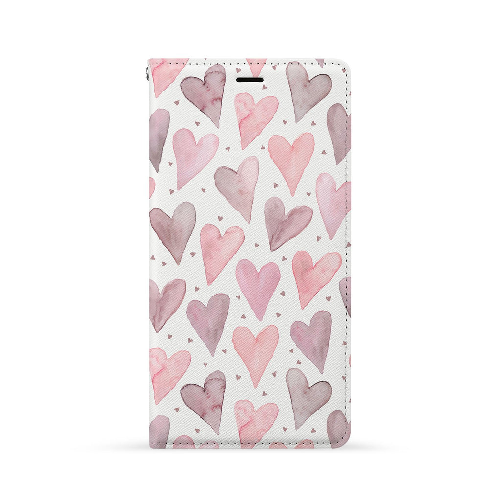 Front Side of Personalized Huawei Wallet Case with 3 design
