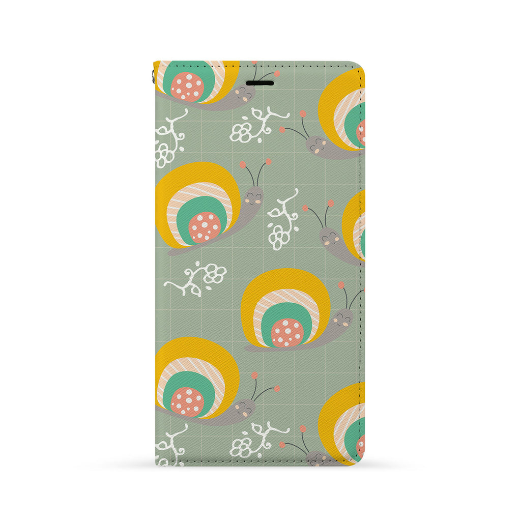 Front Side of Personalized iPhone Wallet Case with 3 design