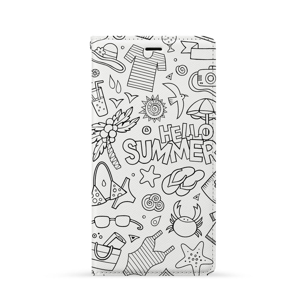 Front Side of Personalized Huawei Wallet Case with 2 design