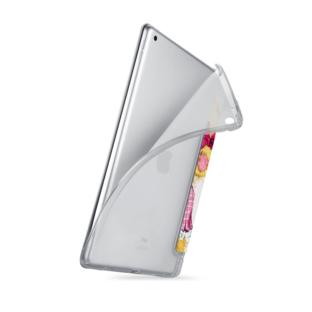 iPad SeeThru Casd with Bear Design