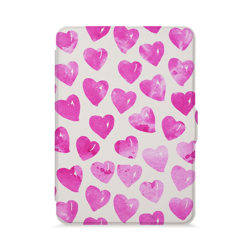 front view of personalized kindle paperwhite case with 05 design - swap