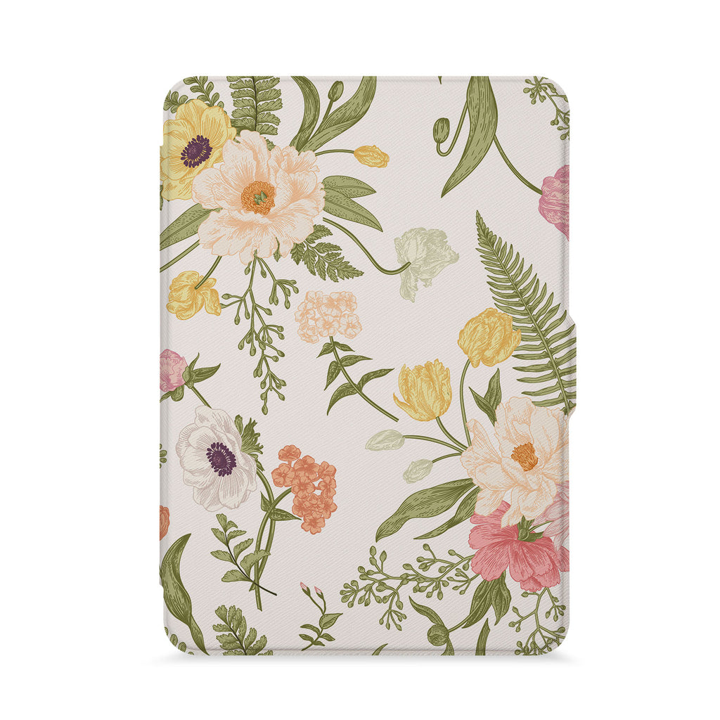 front view of personalized kindle paperwhite case with 06 design - swap