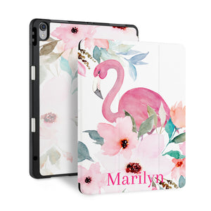 iPad Trifold Case - Flamingo