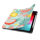 smart auto on and off features case with Tropical Fruits design - swap