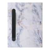 The Personalized VistaCase reMarkable Pen Holder Case with Marble design features a built-in Marker pen holder,