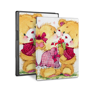 Vista Case reMarkable Folio case with Bear Design perfect fit for easy and comfortable use. Durable & solid frame protecting the reMarkable 2 from drop and bump.