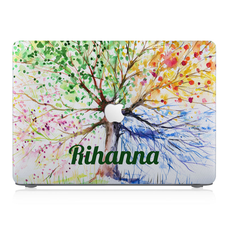 Macbook Premium Case - Watercolor Flower