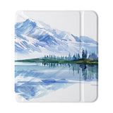 front view of personalized Kobo case with Watercolor View design