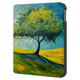 swap front and back view of personalized KOBO case and Tree Painting design - swap