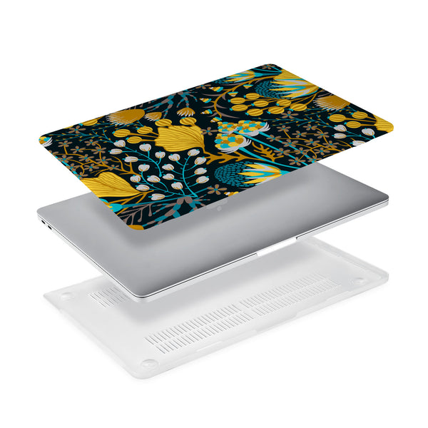 Buy Monogrammed Personalized Macbook Case - Autumn Leaves – Vista Case