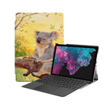 the Hero Image of Personalized Microsoft Surface Pro and Go Case with Australia Wild Animal design