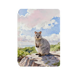 the front side of Personalized Microsoft Surface Pro and Go Case with Australia Wild Animal design