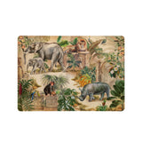 Add your name, company name, signature to this Front Personalized microsoft surface laptop Case Rainforest Animals design