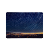 Add your name, company name, signature to this Front Personalized microsoft surface laptop Case Starry Night design