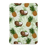 the front view of Personalized Samsung Galaxy Tab Case with Tropical Fruits design