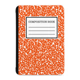 the front view of Personalized Samsung Galaxy Tab Case with Composite Book design