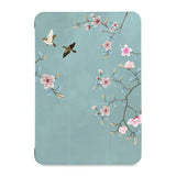 the front view of Personalized Samsung Galaxy Tab Case with Birds design