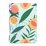 the front view of Personalized Samsung Galaxy Tab Case with Tropical Fruits design