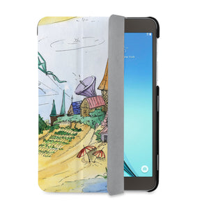 auto on off function of Personalized Samsung Galaxy Tab Case with Fairy Tale design - swap