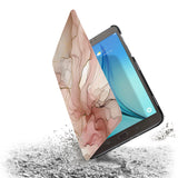 the drop protection feature of Personalized Samsung Galaxy Tab Case with Marble design