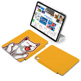  the VistaCase Personalized iPad Slim Fit Case with Cat Fun design,  Made to order, you can personalize it further by adding a monogram or your signature to the design, making it the perfect personalized gift.