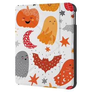 swap front and back view of personalized KOBO case and Halloween design