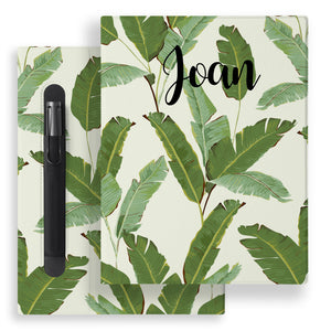 reMarkable 2 Case and Stylus Bundle - Green Leaves