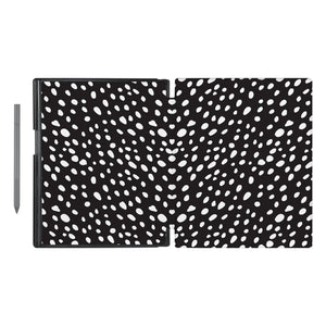 Vista Case reMarkable Folio case with Polka Dot Design has an integrated holder for pen marker  so you never have to leave your extra tech behind. - swap