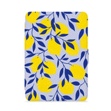 front view of personalized kindle paperwhite case with Fruits design