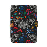 front view of personalized kindle paperwhite case with Animal Skeleton design