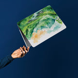 personalized microsoft laptop case features a lightweight two-piece design and Landscape print