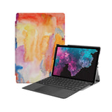 the Hero Image of Personalized Microsoft Surface Pro and Go Case with Splash design
