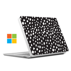 The #1 bestselling Personalized microsoft surface laptop Case with Polka Dot design
