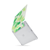 iPad SeeThru Casd with Leaves Design  Drop-tested by 3rd party labs to ensure 4-feet drop protection