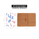 Travel Wallet - Abstract tubes
