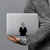 hardshell case with Apple Logo Fun 2 design combines a sleek hardshell design with vibrant colors for stylish protection against scratches, dents, and bumps for your Macbook